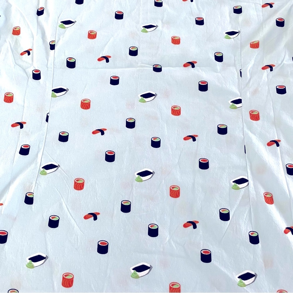 Creative Destruction - Sushi Theme Button Down Sh… - image 4